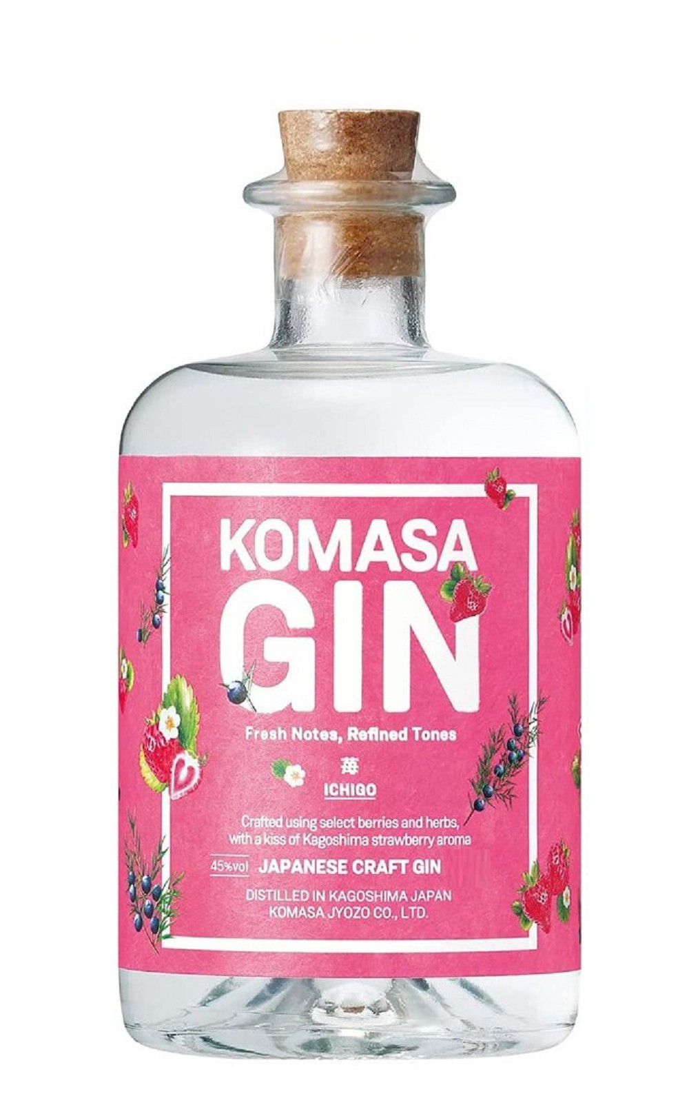 Komasa Ichigo Japanese Craft Gin 小正釀造 草莓 琴酒