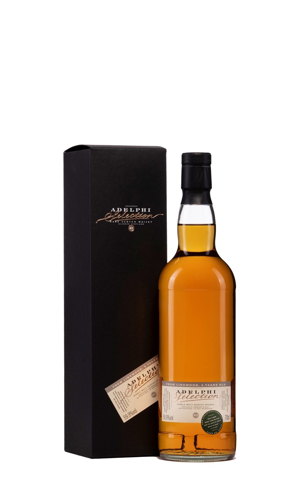 Adelphi Distillery Linkwood 2012 Cask No 305945 9 Years Old Single Malt Scotch Whisky 艾德菲蒸餾廠 林可伍德 2012 桶號 305945 9年單一麥芽蘇格蘭威士忌