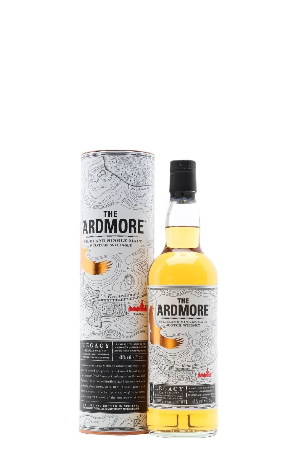 Ardmore Distillery Legacy Highland Single Malt Scotch Whisky 奧德摩爾酒廠 傳承 單一麥芽蘇格蘭威士忌