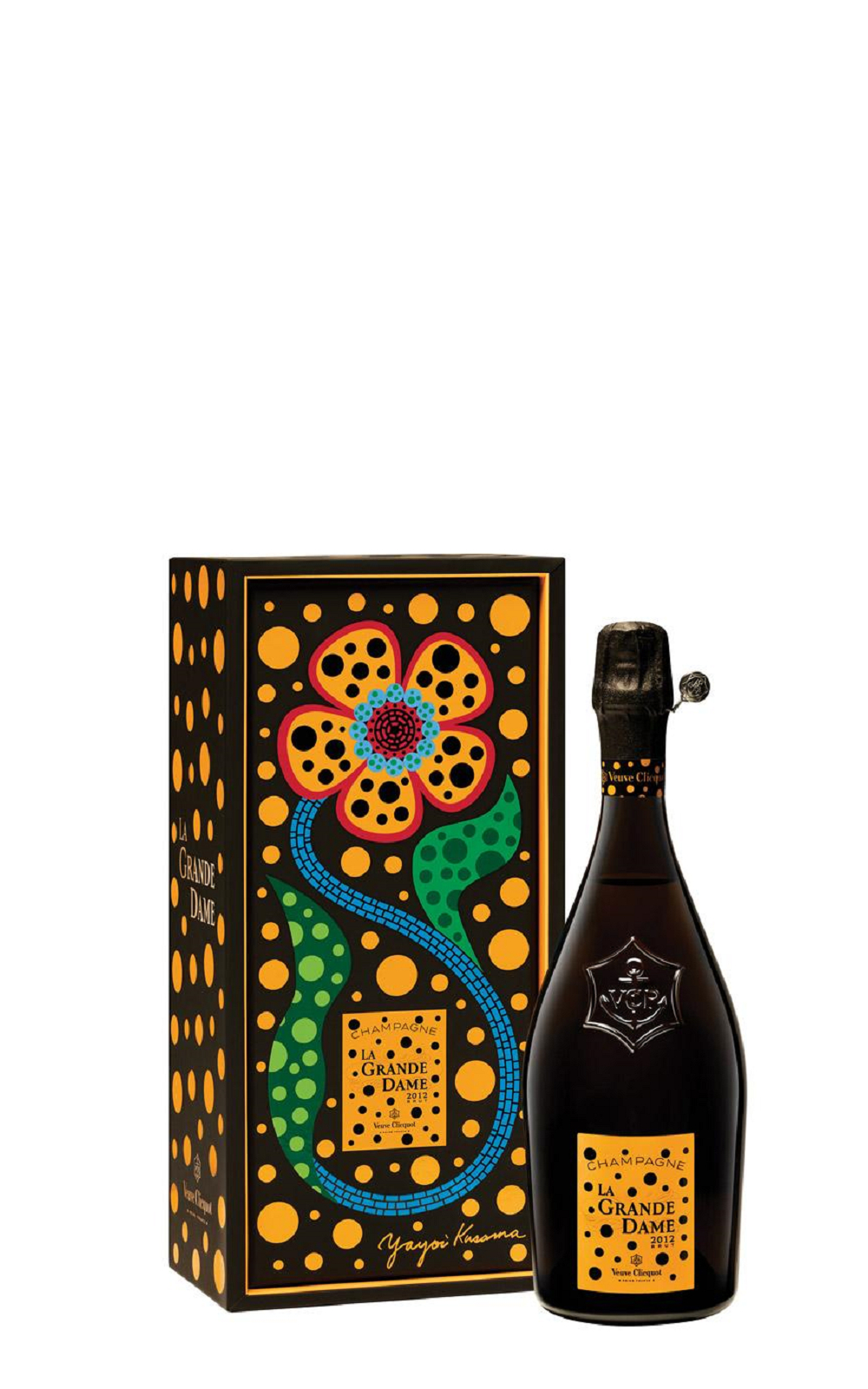 Maison Veuve Clicquot La Grande Dame × Yayoi Kusama Brut Millesime 2012 凱歌香檳 貴婦 × 草間彌生 年份不甜香檳