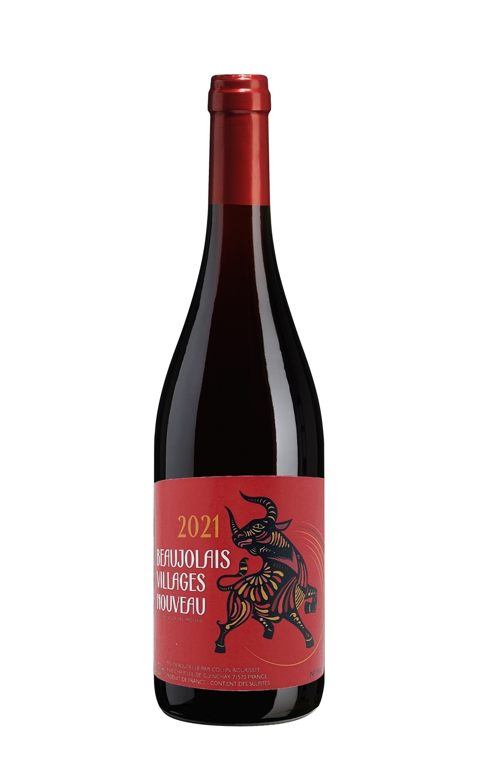 Collin Bourisset Beaujolais Villages Nouveau 2021 柯林柏喜榭酒莊 薄酒萊村莊新酒 牛年 限量版
