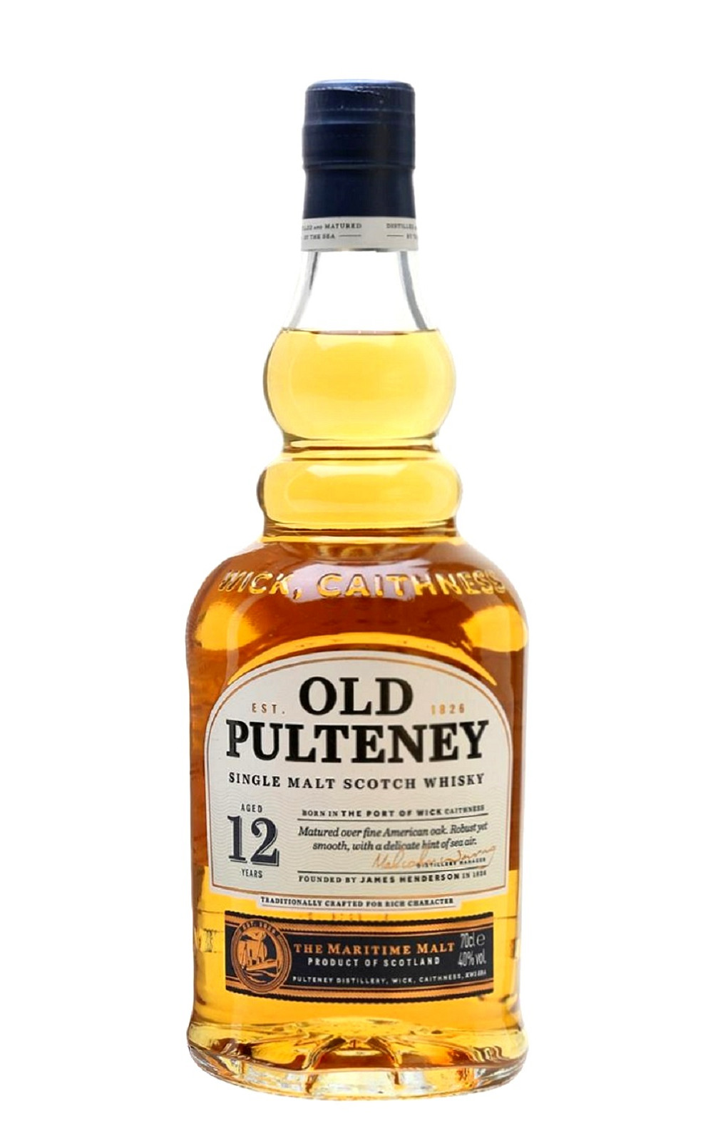 Old Pulteney Aged 12 Years Single Malt Scotch Whisky 富特尼蒸餾廠 12年單一麥芽蘇格蘭威士忌