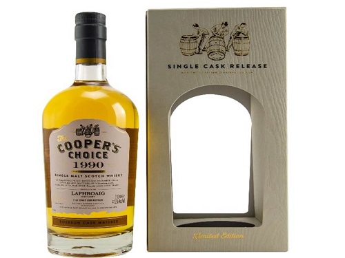 The Cooper's Choice-"Laphroaig" 1990 Bourbon Cask Single Malt Scotch Whisky