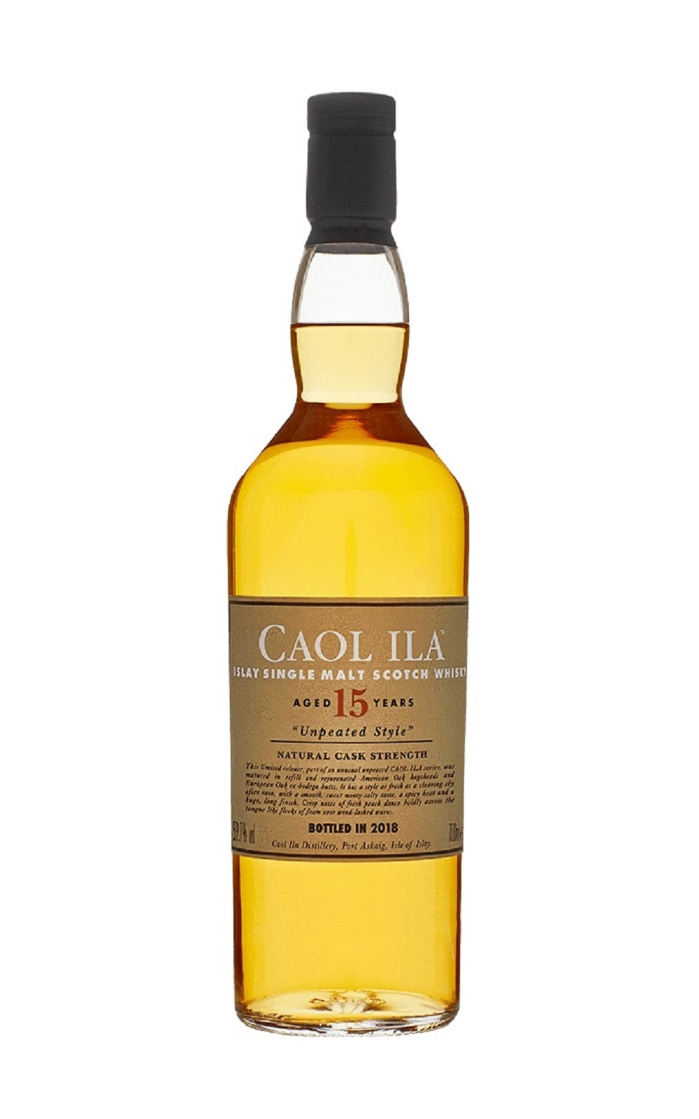 Caol Ila 15 Year Old Unpeated Special Release 2018 卡爾里拉蒸餾廠 15年原酒 2018酒廠年度限量臻選
