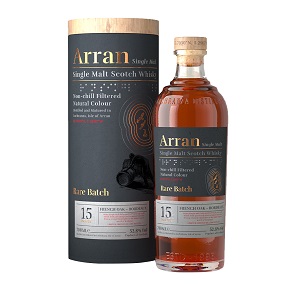 Arran-15 Years Old French Oak Bordeaux Single Malt Scotch Whisky