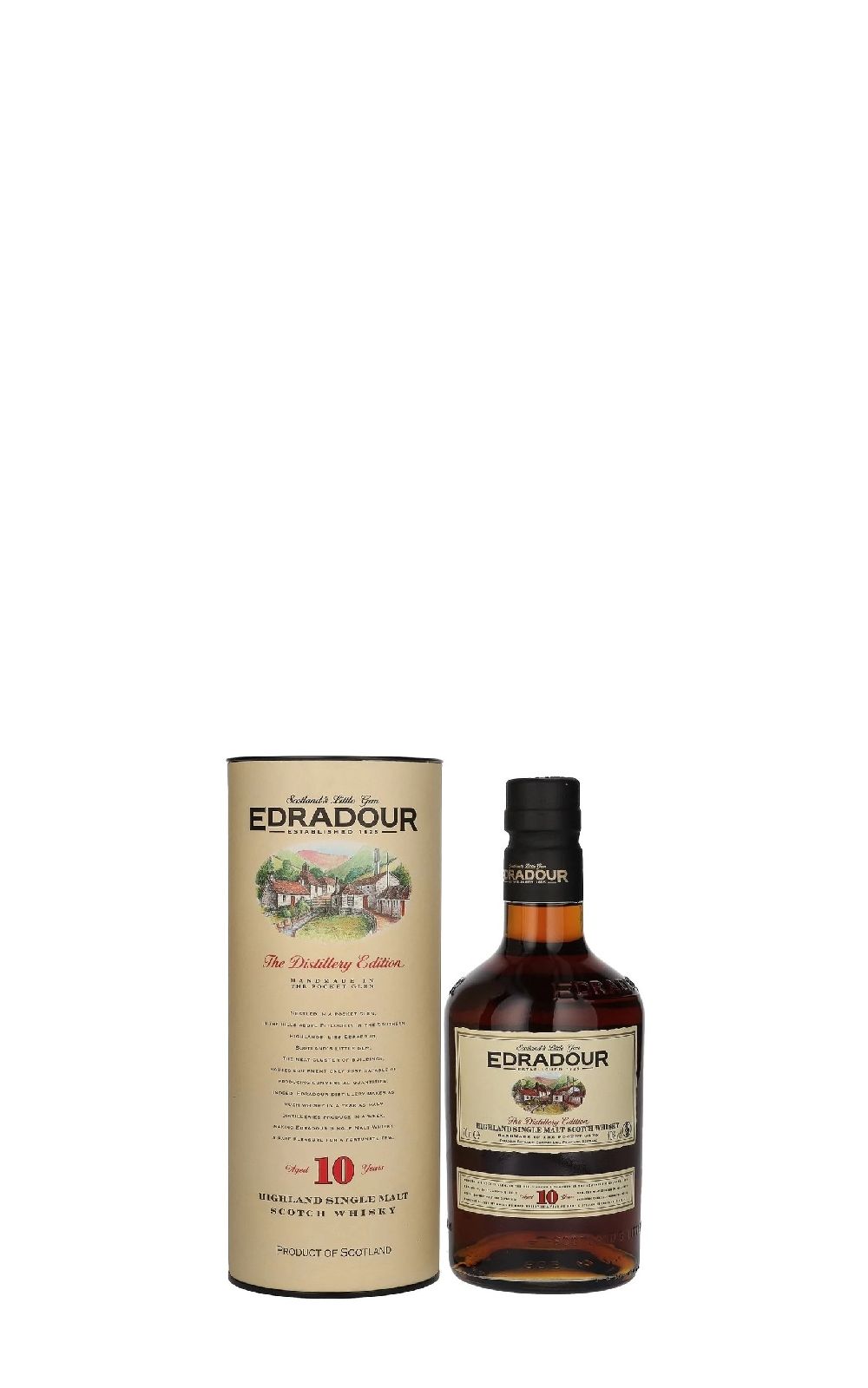 Edradour Distillery Aged 10 Years Highland Single Malt Scotch Whisky 艾德多爾蒸餾廠 10年 高地單一麥芽蘇格蘭威士忌