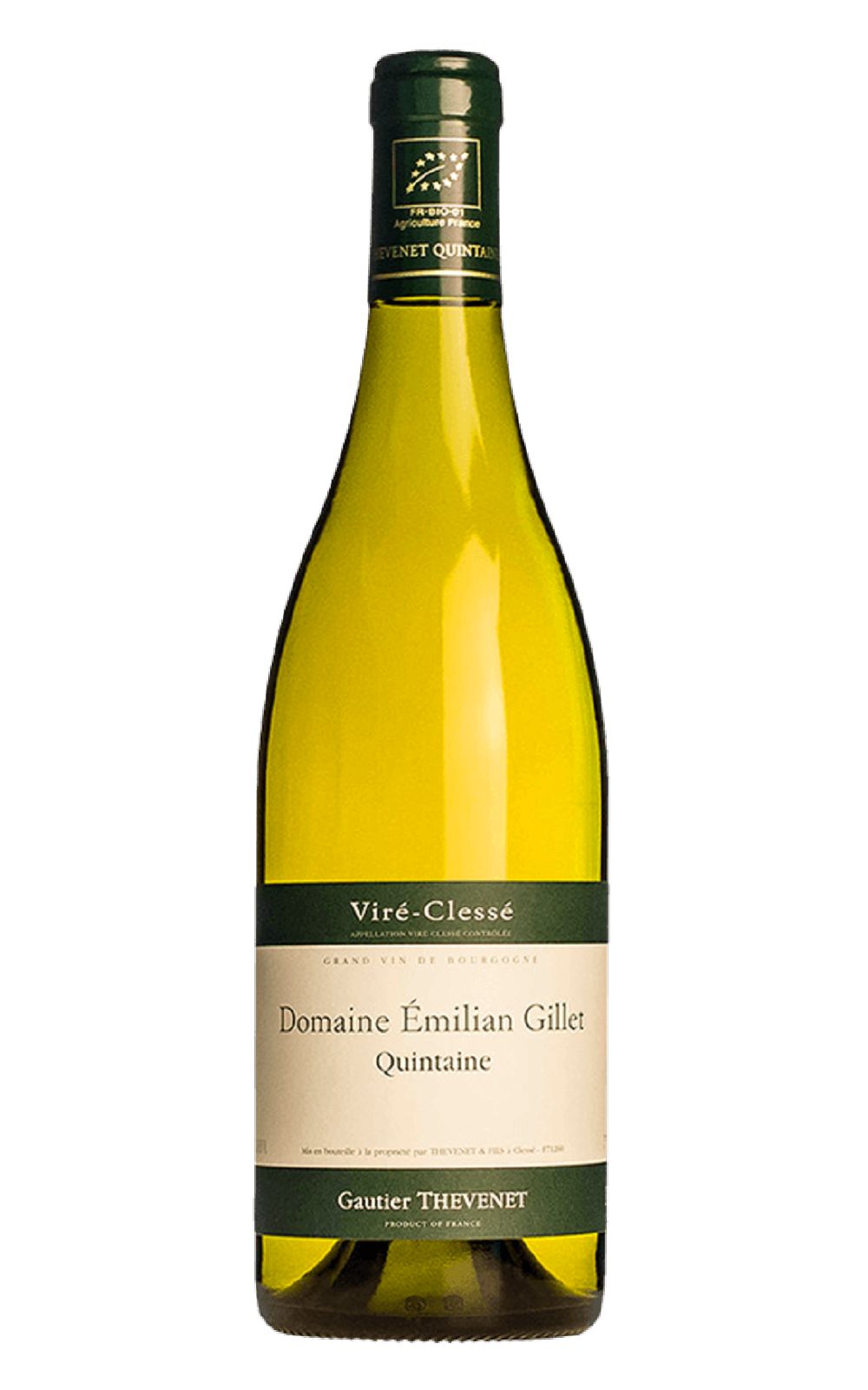 Domaine de la Bongran Domaine Emilian Gillet Vire CleSSe Quintaine 2018 朋恭酒莊 吉列莊園 維列克雷榭 昆丹 白酒