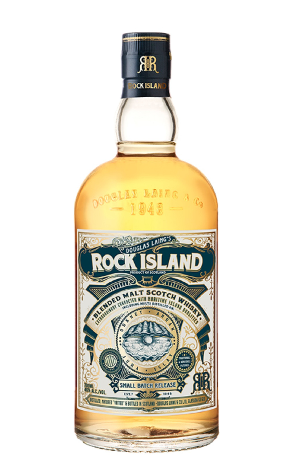 Douglas Laing Co Rock Island Blended Malt Scotch Whisky 道格拉斯 蘭恩獨立裝瓶廠 牡蠣岩系列 島嶼區調和麥芽蘇格蘭威士忌