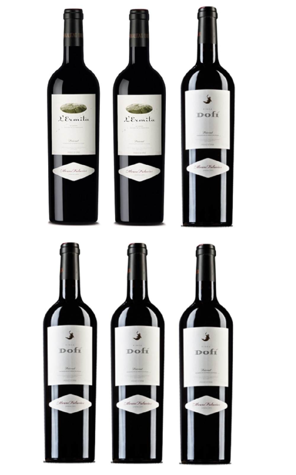 Alvaro Palacios Álvaro Palacios SetB NV 帕拉修酒莊 普里奧拉 爾米塔一二軍6瓶木盒套組 醒酒器