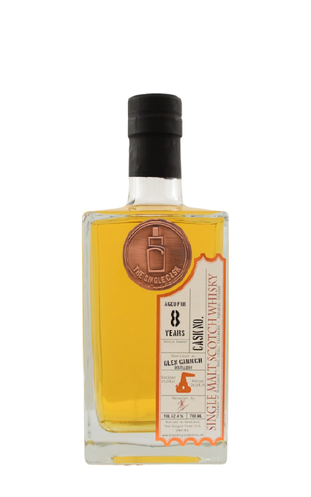 The Single Cask 2011 Glen Garioch Aged 8 Years Single Malt Scotch Whisky 單桶系列 格蘭蓋瑞 2011 8年 單一麥芽蘇格蘭威士忌