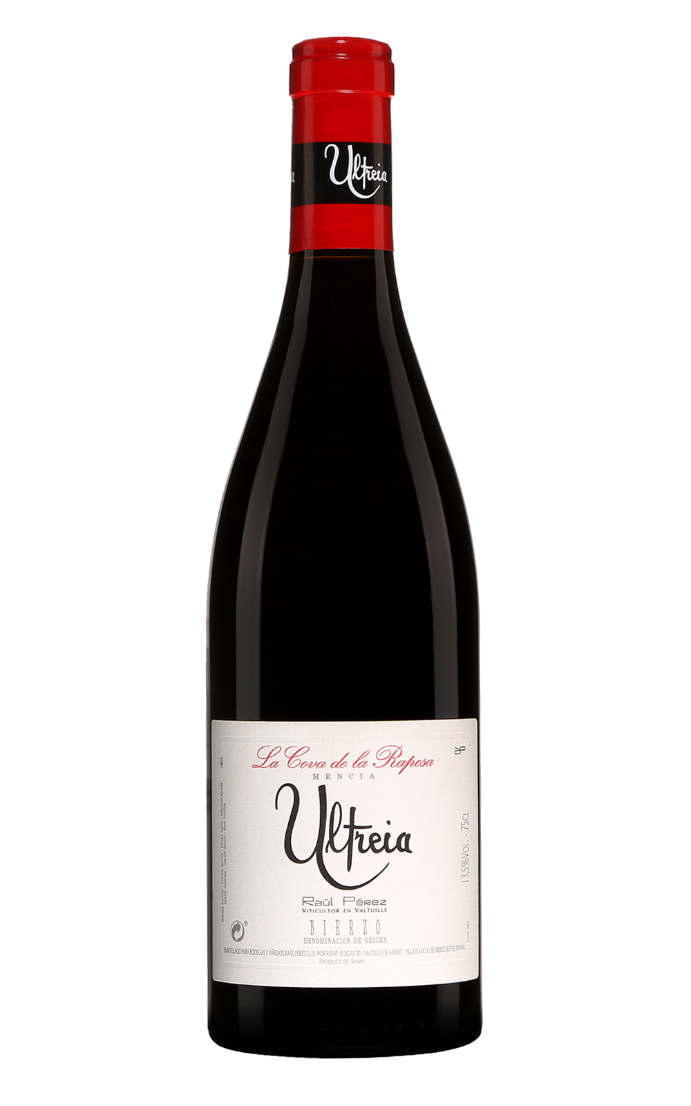 Raul Perez Ultreia La Cova de La Raposa 2015 拉烏酒莊 朝聖之路系列 狐狸之穴 紅酒