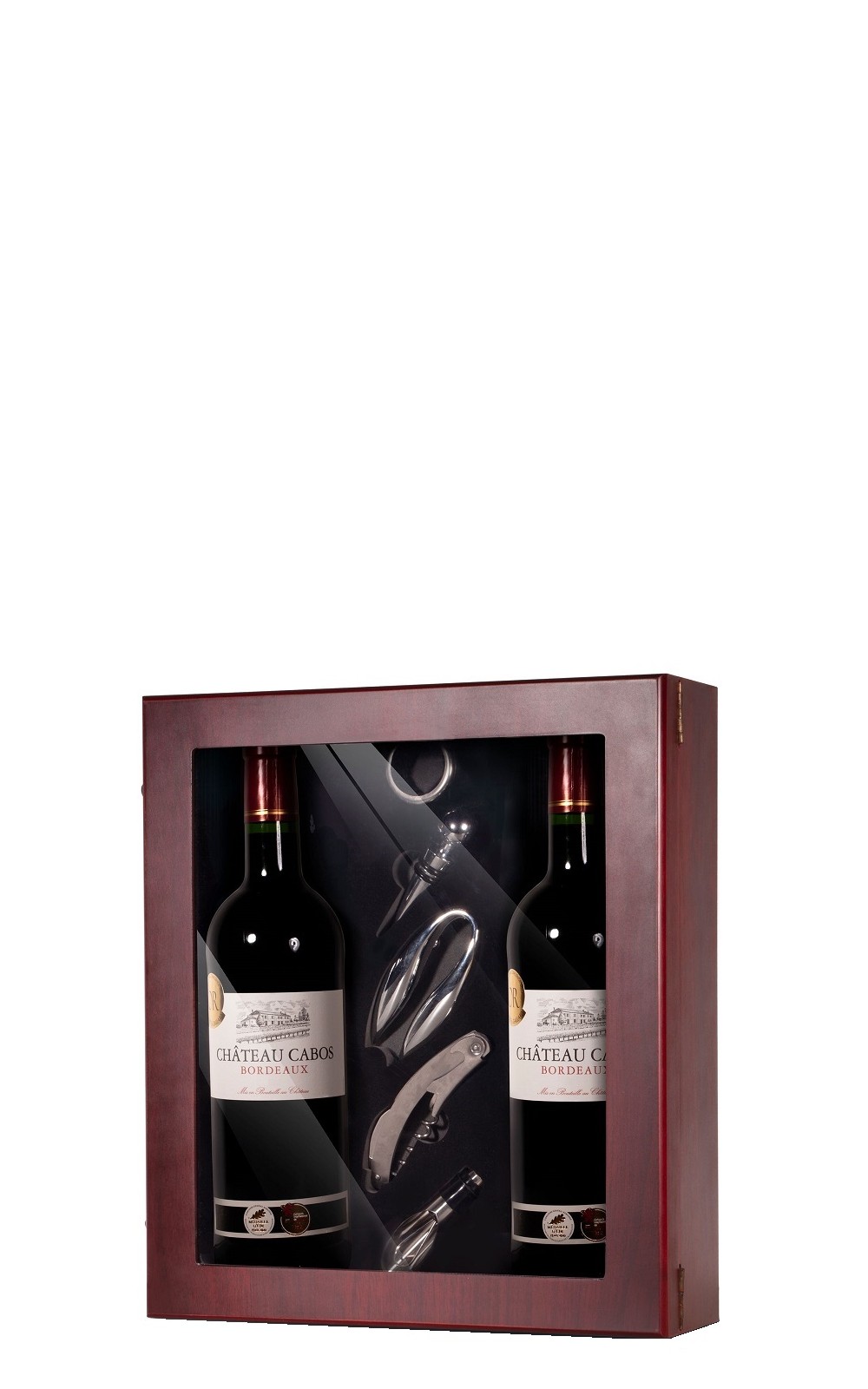 Yvon Mau Chateau Cabos Bordeaux Gift Box 750ml 2 2019 伊凡莫集團 卡布莊園 波爾多紅酒禮盒組 750ml 2