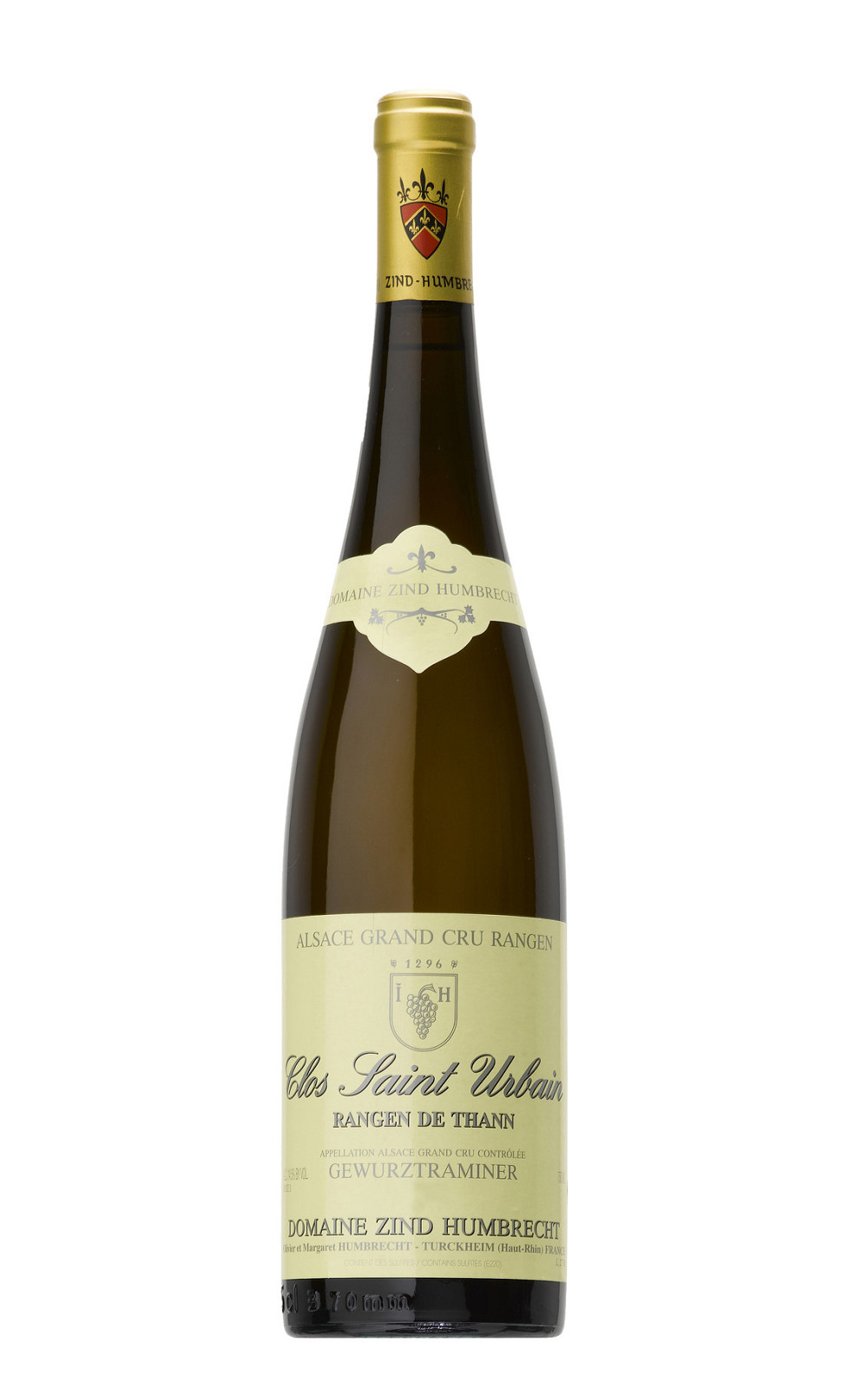 Domaine Zind Humbrecht Clos Saint Urbain Rangen de Thann Grand Cru Gewurztraminer 2018 辛‧頓貝希特酒莊 聖烏班 漢根讓 特級園 格烏茲塔明那白酒