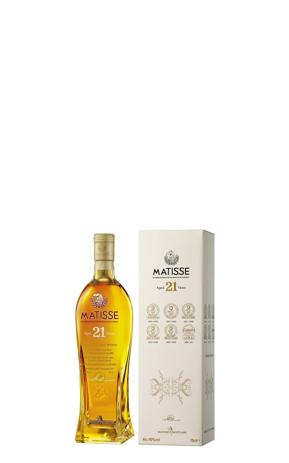 Matisse Aged 21 Years Blended Scotch Whisky 馬諦氏 21年調和蘇格蘭威士忌