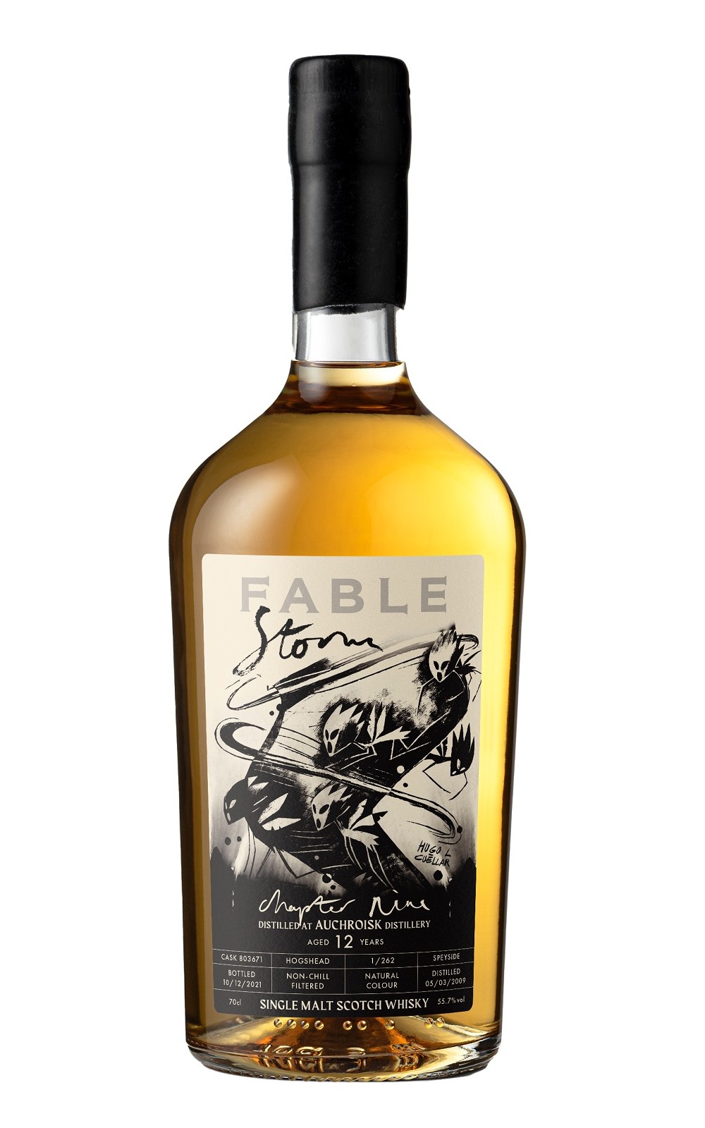 FABLE Chapter Nine Storm Auchroisk 2009 Aged 12 Years 803671 Single Malt Scotch Whisky 闇影傳說 第九章 暴風 奧斯魯斯克 12年單桶單一麥芽蘇格蘭威士忌