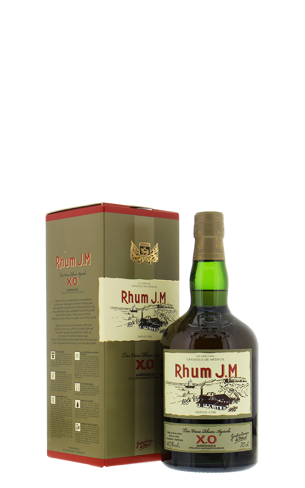 Rhum J M X O J M 蘭姆酒 X O 蘭姆酒
