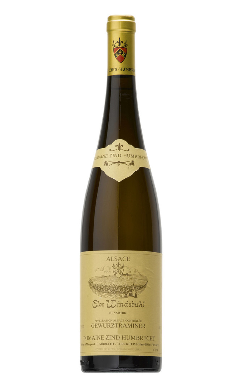 Domaine Zind Humbrecht Clos Windsbuhl Gewurztraminer 2018 辛‧頓貝希特酒莊 溫德斯布赫 格烏茲塔明納白酒