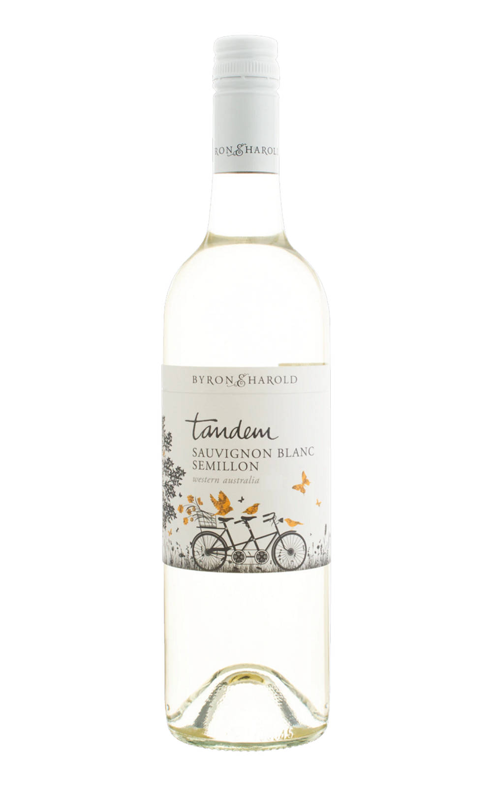 Byron Harold Tandem Sauvignon Blanc Semillon 2020 拜倫哈羅德酒莊 雙人單車系列 黃金蝴蝶 白酒