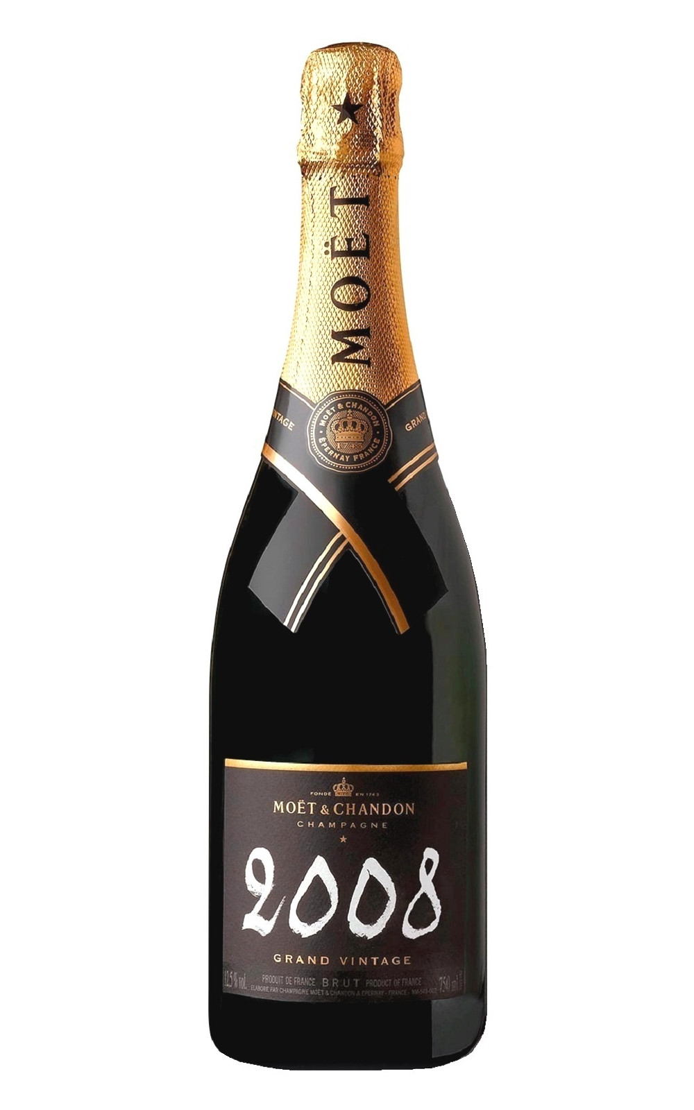 Moet Chandon Grand Vintage Brut 2008 酩悅香檳 偉大年份 不甜香檳 裸瓶