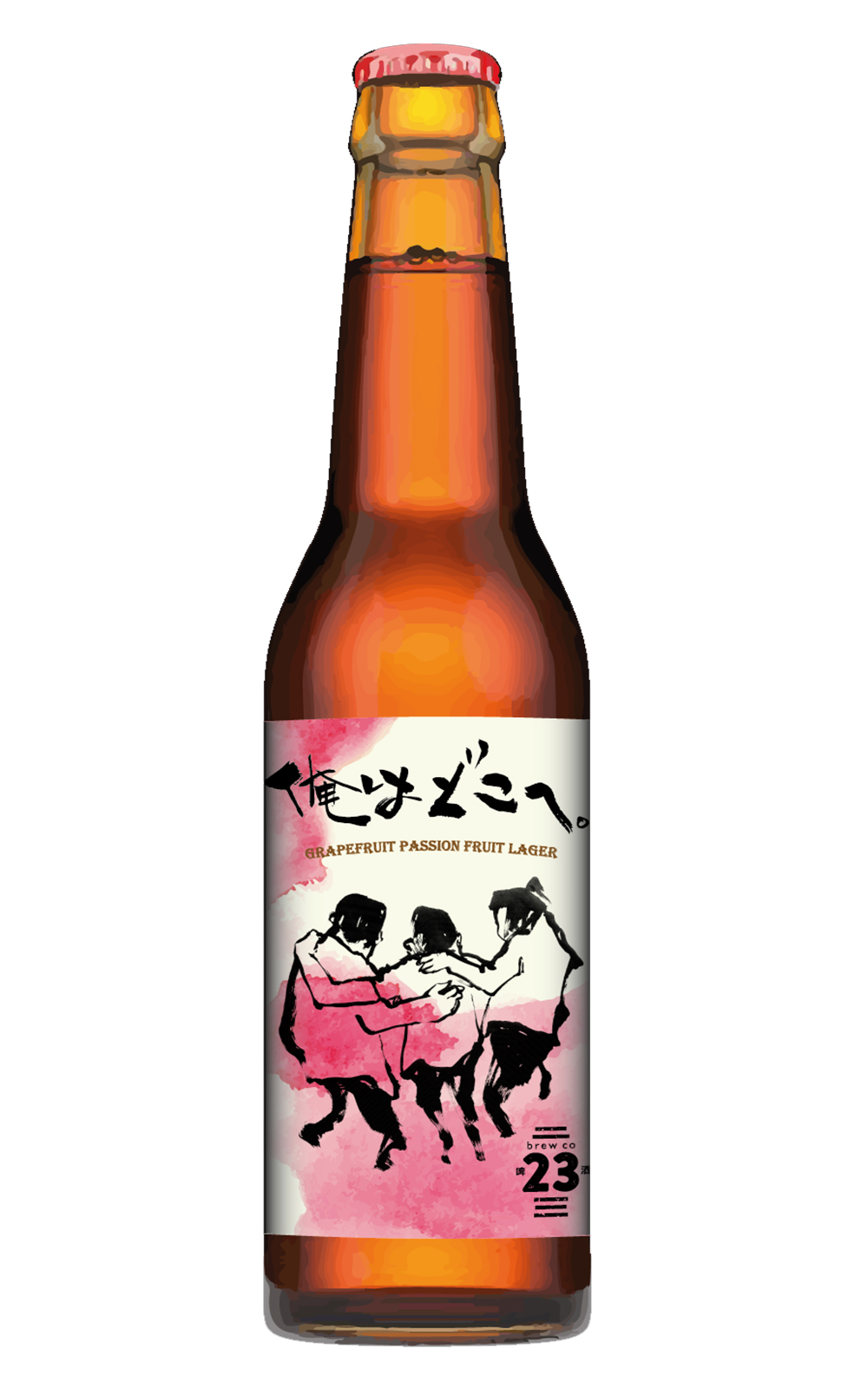 23 Brewing 俺はどこへ Grapefruit Passion Fruit Lager 二十三號精釀啤酒 那我又會在哪裡呢 啤酒