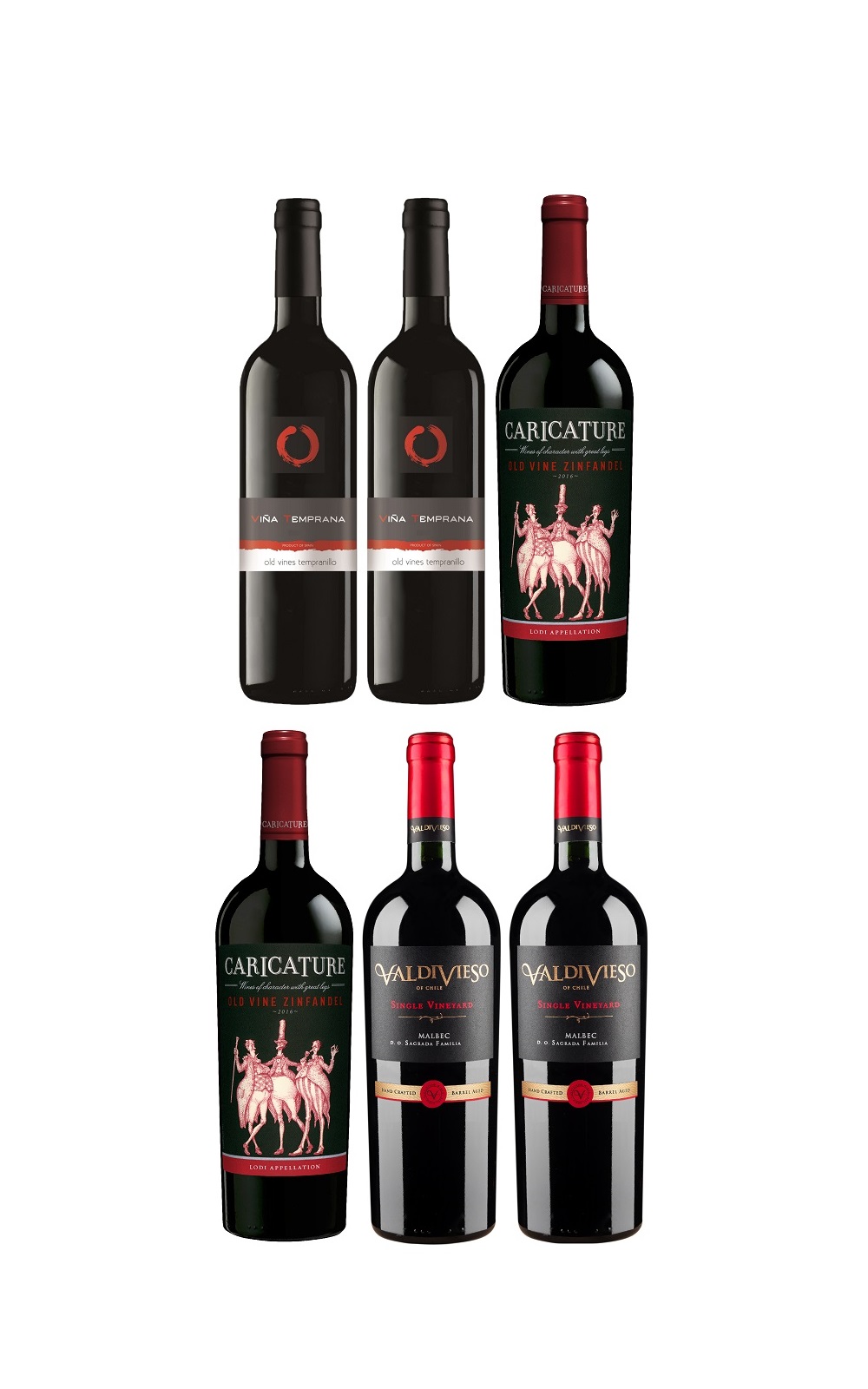 iCheers Special Set Taste of Old Vines 6 Bottle Set NV 愛酒窩特惠組 老藤滋味6入套組