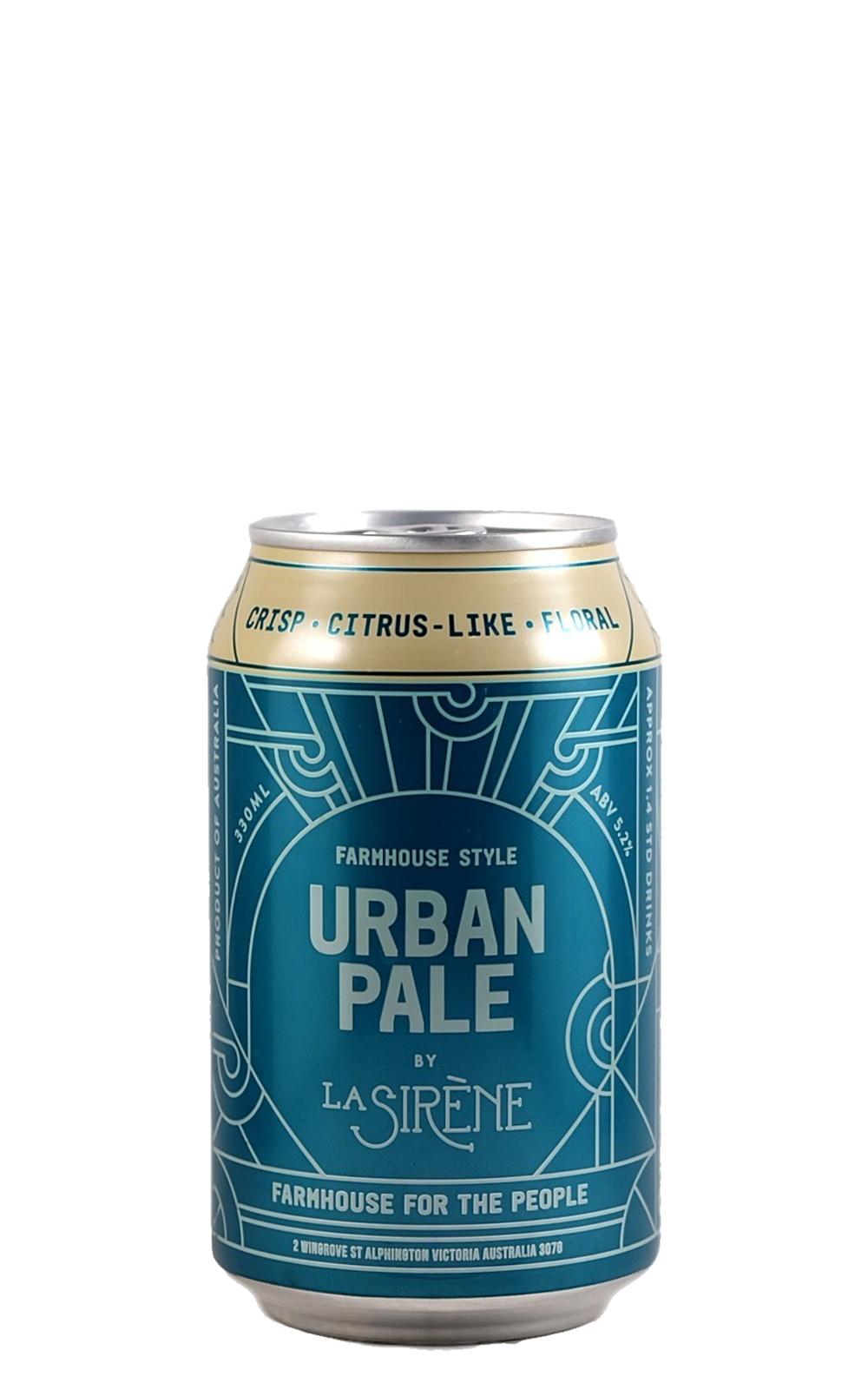La Sirène Brewing Urban Pale 美人魚啤酒廠 都會淺色愛爾啤酒