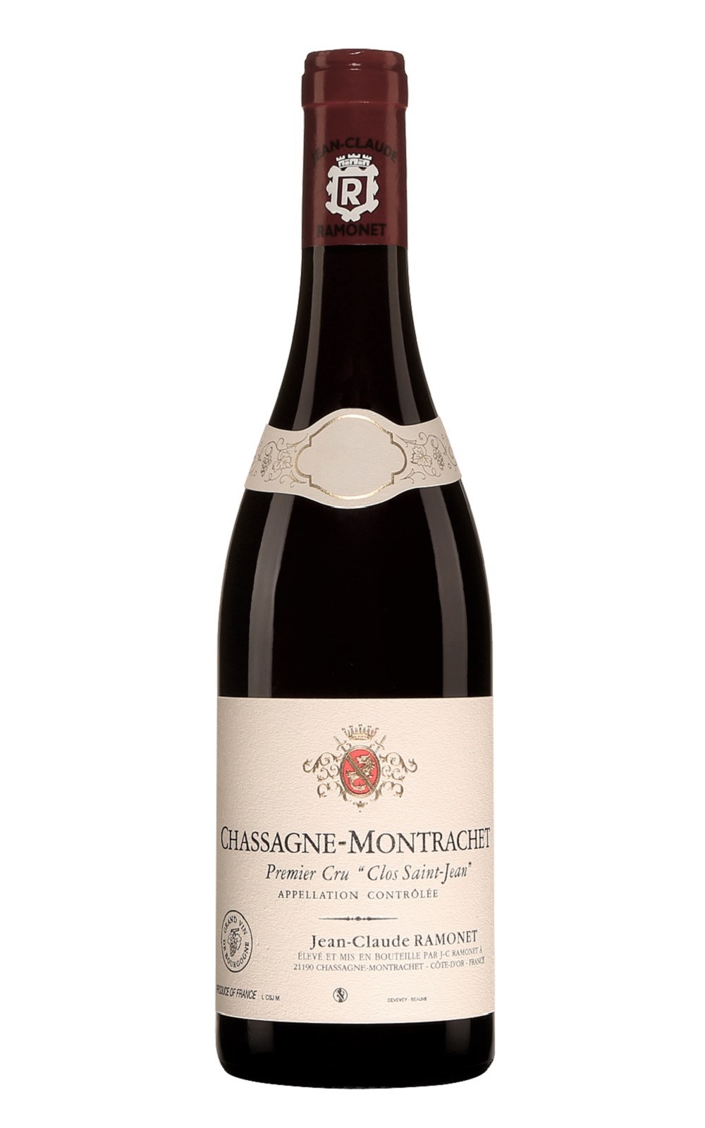 Domaine Ramonet ChaSSagne Montrachet 1er Cru Clos Saint Jean Rouge 2017 哈蒙內酒莊 夏山蒙哈榭 聖尚園 一級園紅酒