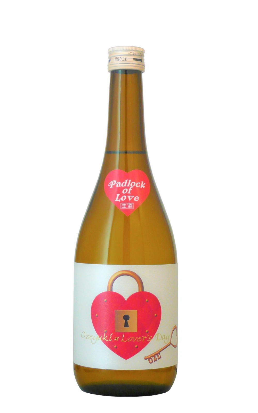 龍神酒造株式会社 尾瀬の雪どけ Padlock of Love 純米大吟醸生酒 龍神酒造 尾瀨雪融 愛情枷鎖 純米大吟釀生酒
