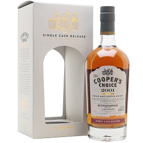 The Cooper's Choice-"Bunnahabhain" 2001 Oloroso Cask Single Malt Scotch Whisky