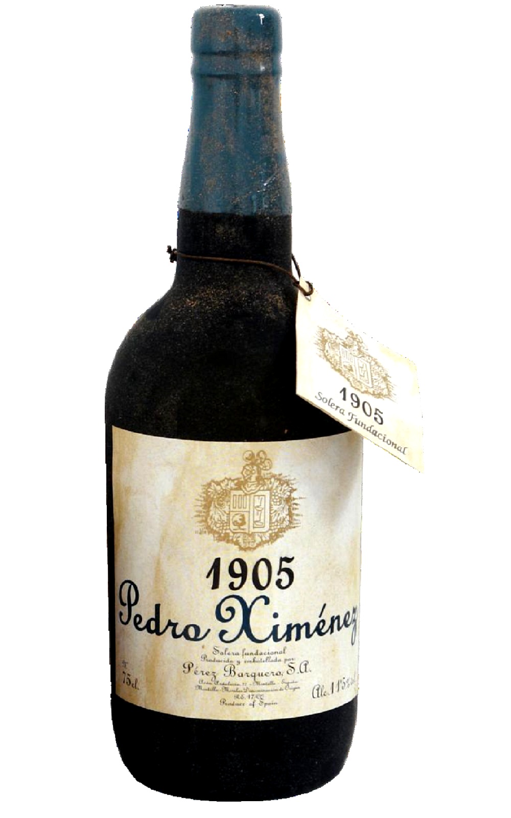 Bodegas Pérez Barquero 1905 Solera Fundacional Pedro Ximénez NV 赫雷斯 巴桂羅酒莊 1905始祖索雷拉 PX甜型加烈酒