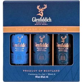 Glenfiddich-The Cask Collection Mini Set (50ml*3)