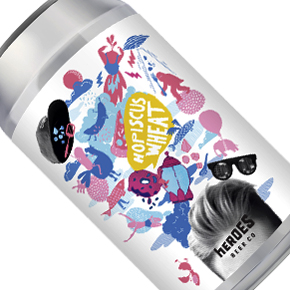 Heroes Beer Co-"Hangry Donut" Hopiscus Wheat