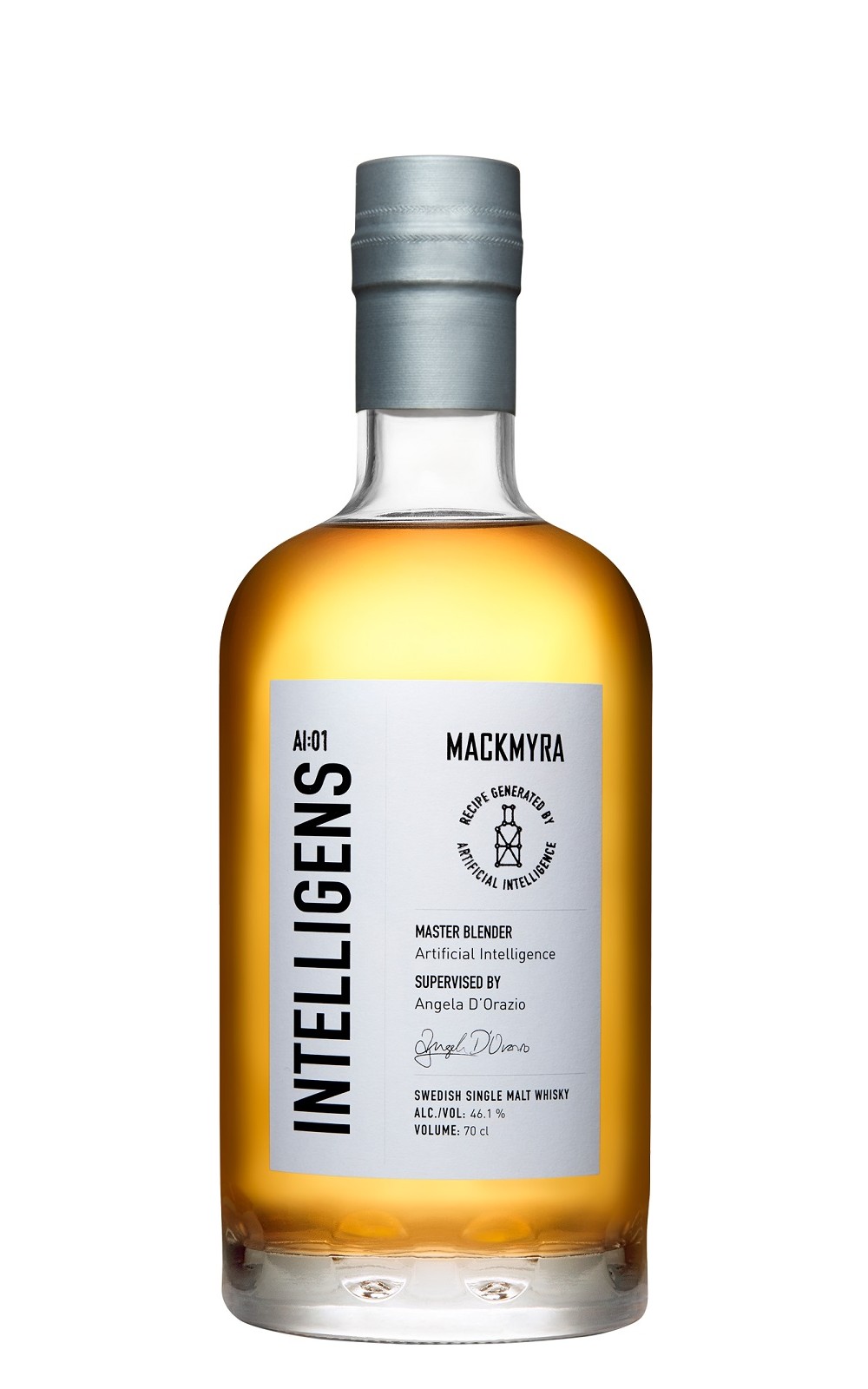 Mackmyra AI 01 Intelligens Swedish Single Malt Whisky 麥格瑞蒸餾廠 AI 01 人工智慧 單一麥芽瑞典威士忌