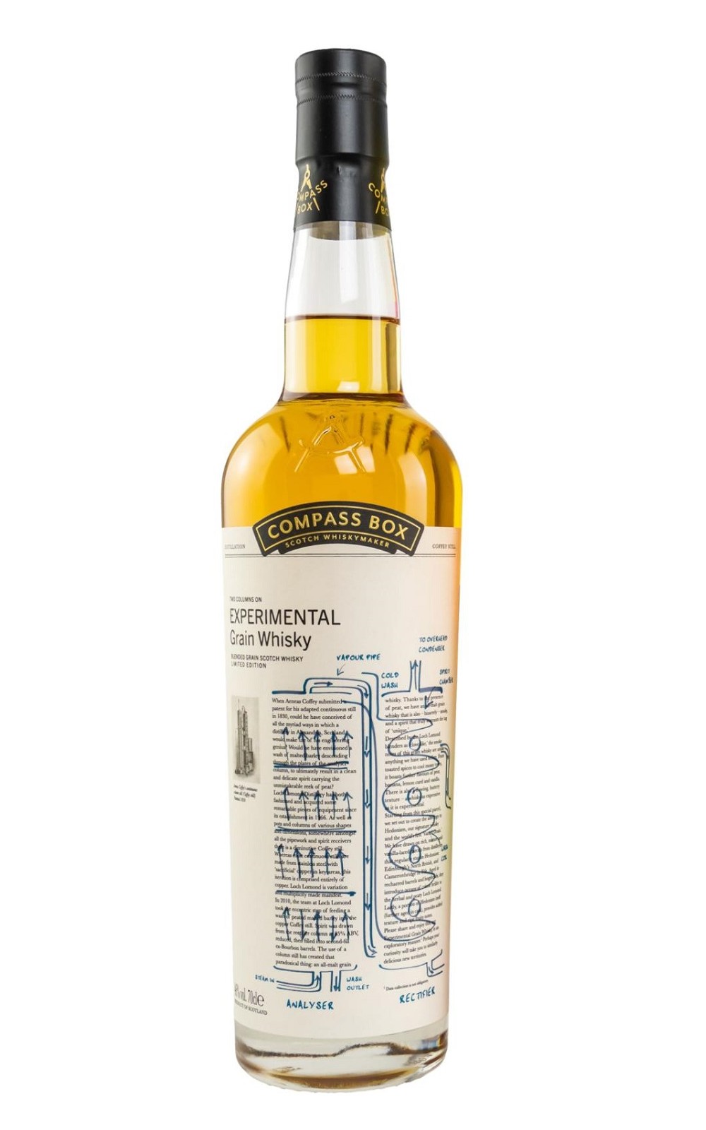 Compass Box Experimental Grain Whisky 威海指南針 純穀物實驗室 調和穀物蘇格蘭威士忌