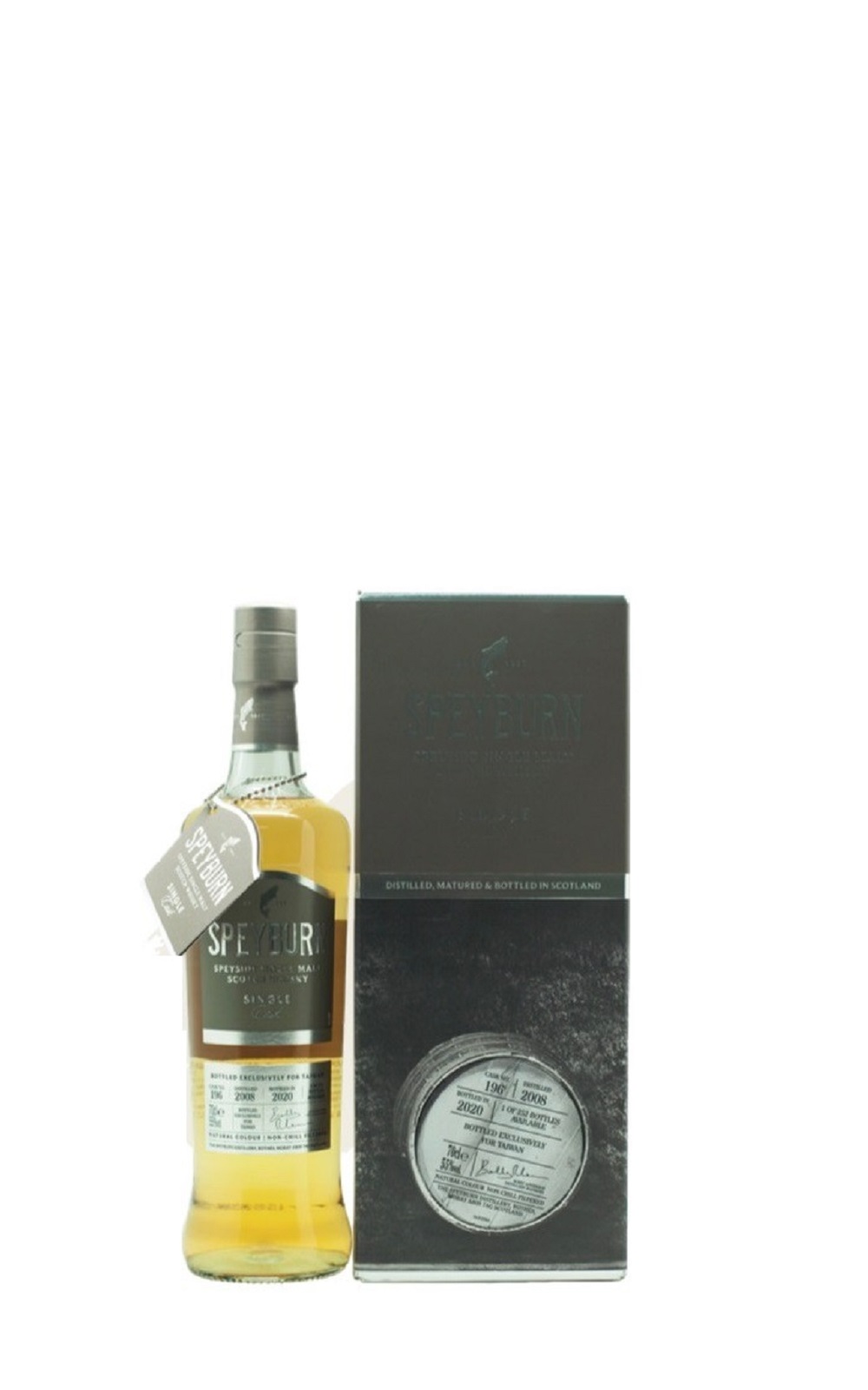 Speyburn Single Bourbon Cask 2008 196 Single Malt Scotch Whisky 詩貝犇 2008 196 單一波本桶裝麥芽蘇格蘭威士忌