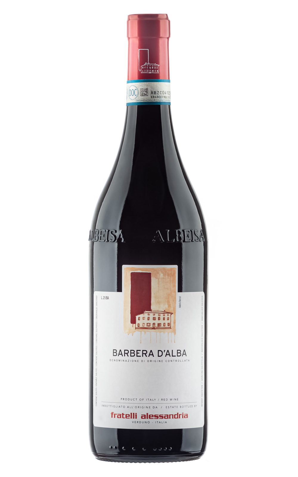 Fratelli Alessandria Barbera d Alba DOC 2021 亞歷山大兄弟酒莊 阿爾巴巴貝拉紅酒