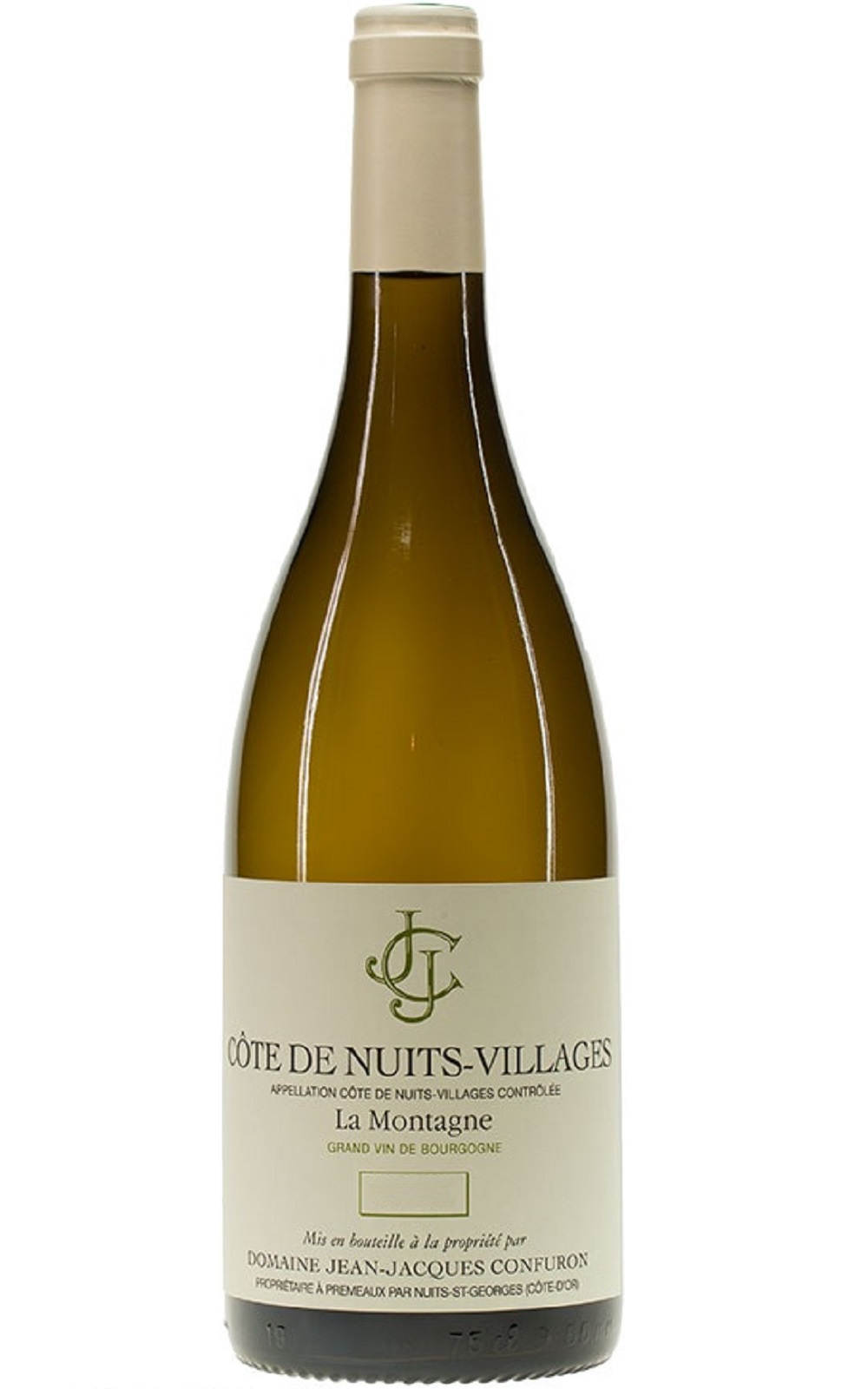 Domaine Jean Jacques Confuron Cote de Nuits Villages La Montagne Blanc 2015 尚杰克 孔弗宏酒莊 夜丘村莊 山丘 白酒