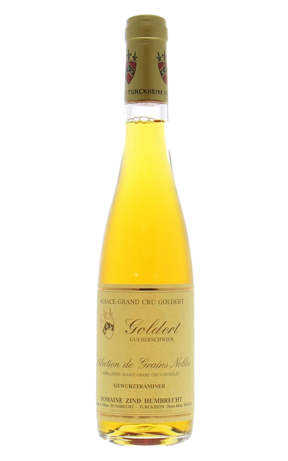 Domaine Zind Humbrecht Goldert Grand Cru Gewurztraminer Selection de Grains Nobles 2007 辛‧頓貝希特酒莊 高登 特級園 格烏茲塔明那 SGN甜白酒