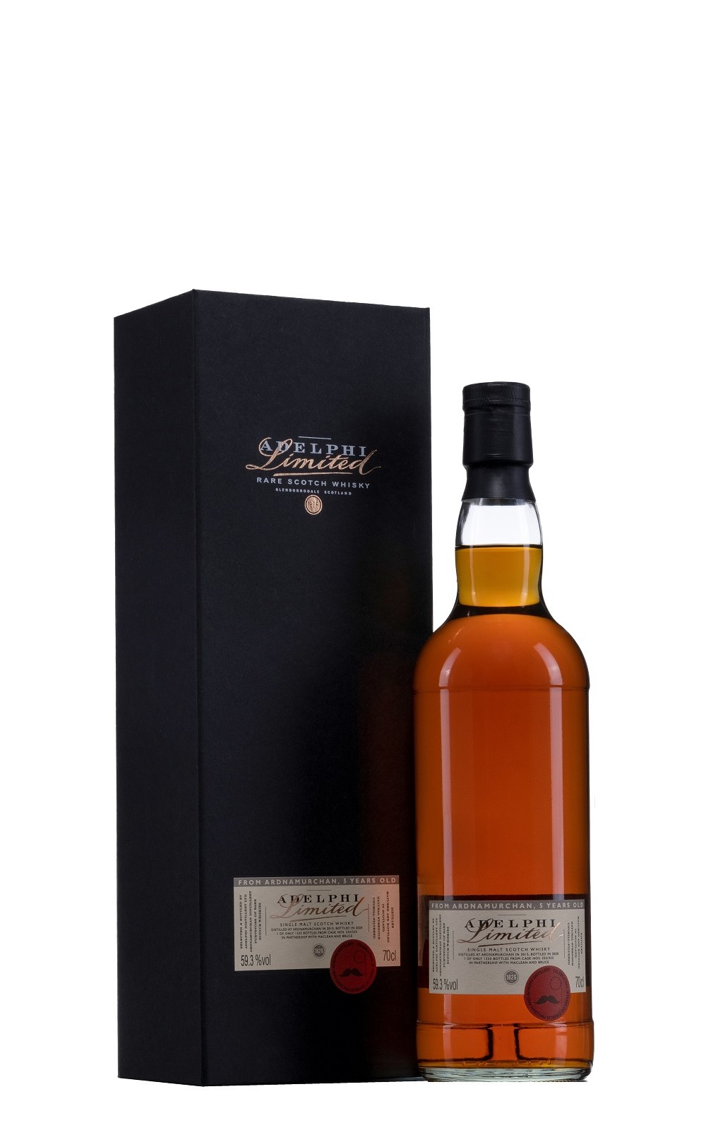 Ardnamurchan Distillery Ardnamurchan 2015 Maclean Bruce 5 Years Old Single Malt Scotch Whisky 艾德麥康蒸餾廠 艾德麥康 2015 查理榮耀選桶 5年單一麥芽蘇格蘭威士忌