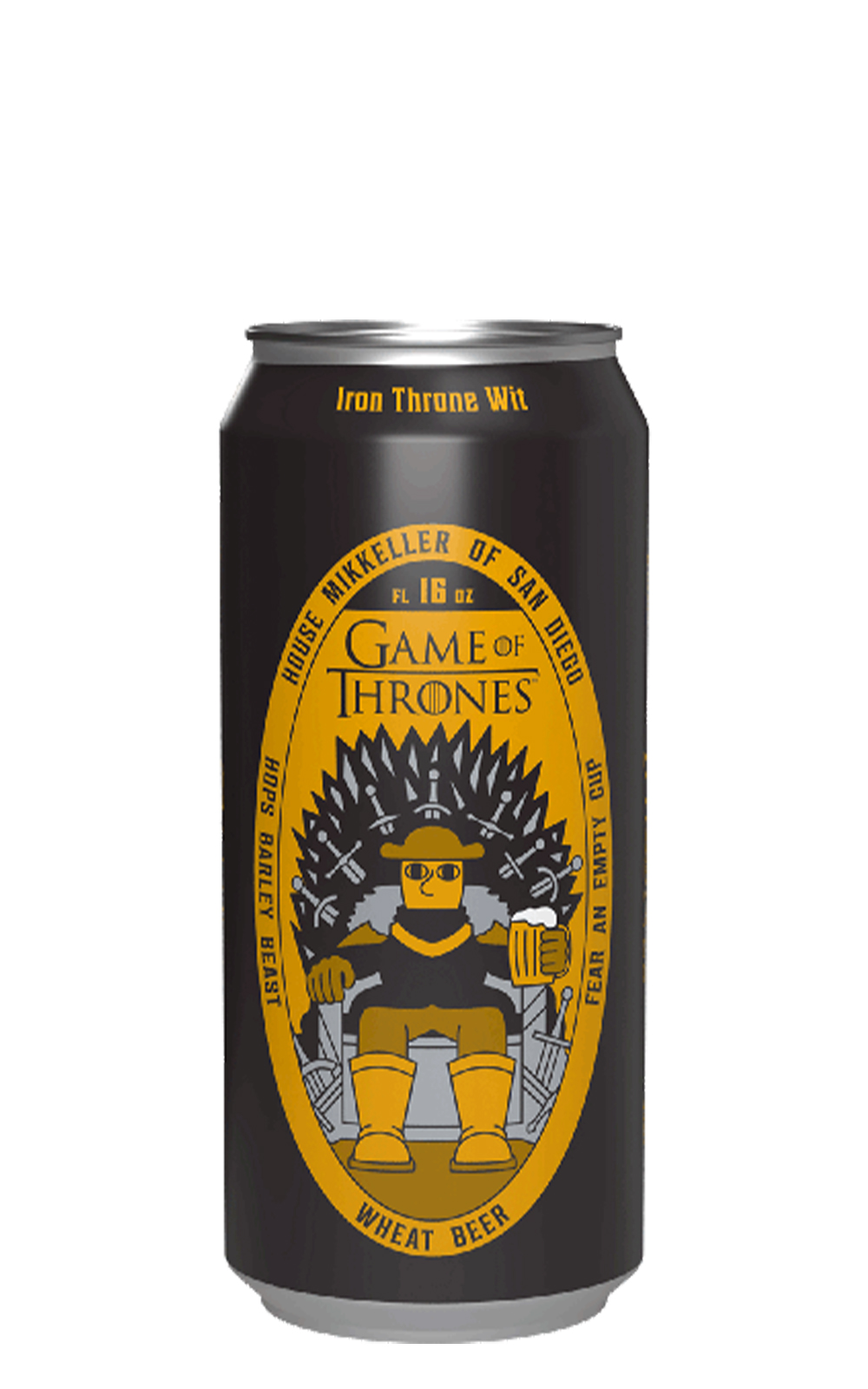 Mikkeller Game of Thrones Iron Throne Wit Wheat Beer 米凱樂 冰與火之歌 鐵之王座 小麥啤酒
