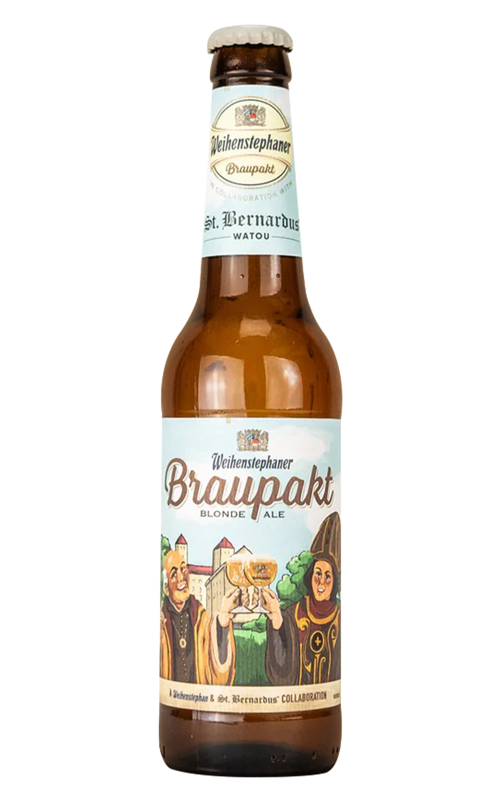 Weihenstephaner Weihenstephaner x St Bernardus Braupakt Blonde Ale 維恩雪弗修道院 維恩雪弗X聖伯納杜斯修道院 乾杯吧 金黃聖修士 艾爾