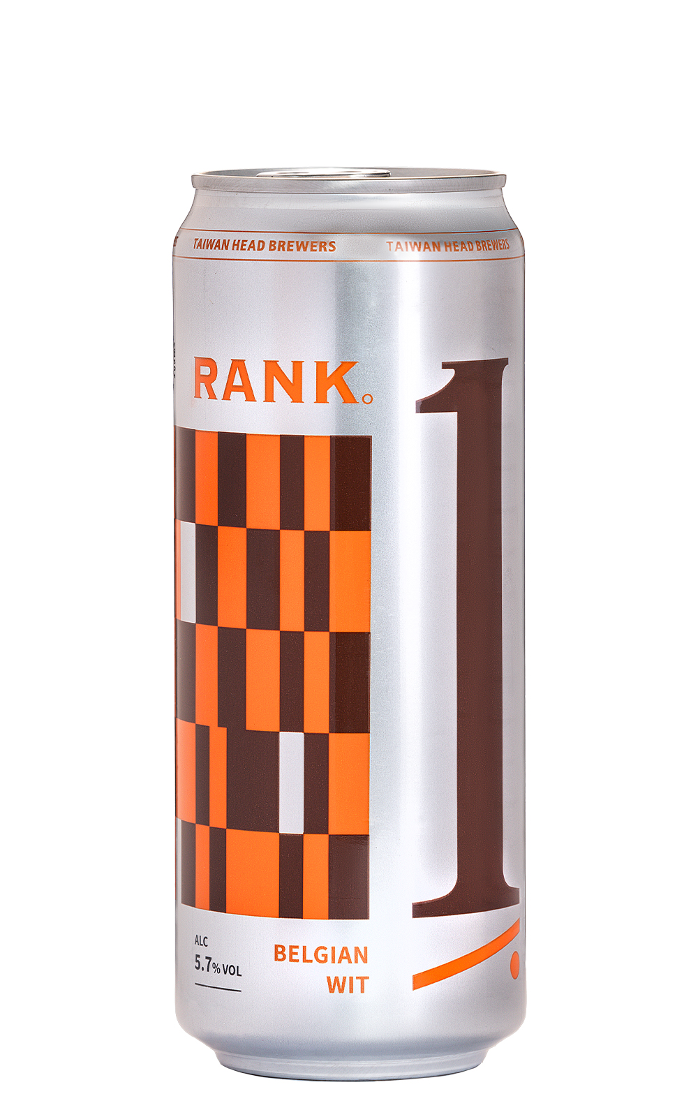 Taiwan Head Brewers Rank 1 Belgian Wit 啤酒頭釀造 Rank 1 比利時小麥啤酒