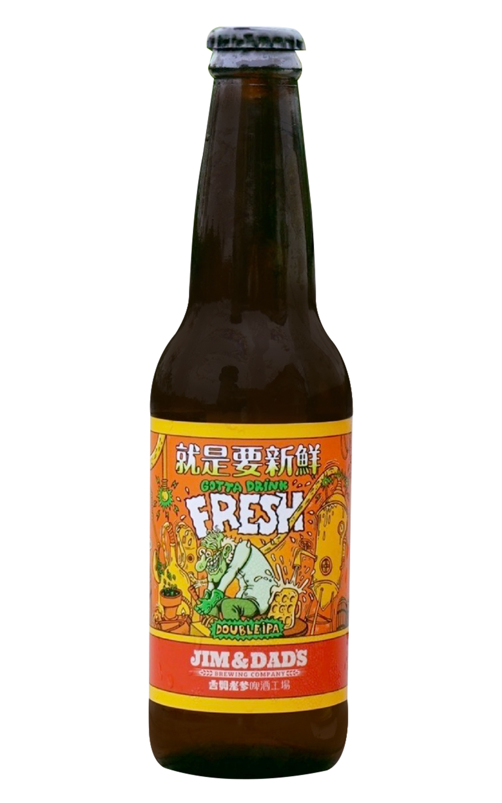 J D Brewing Company Gotta Drink Fresh Double IPA 吉姆老爹啤酒工場 就是要新鮮 雙倍酒花 IPA