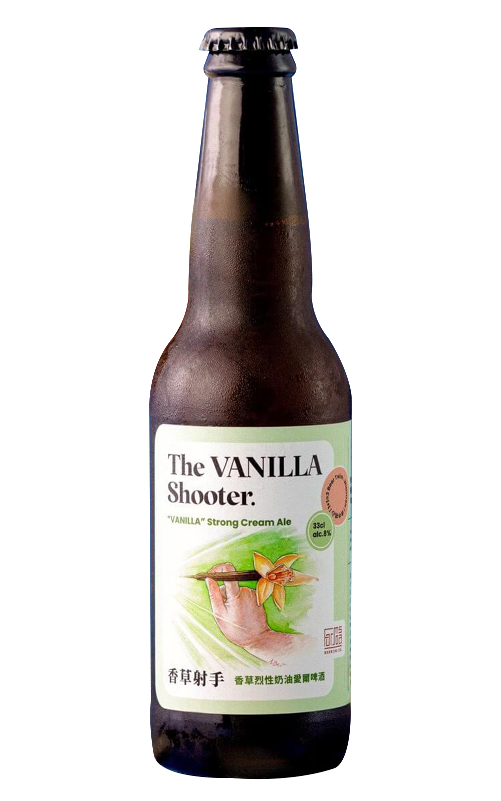 Formosa Brewing Company 1 1 3 The VANILLA Shooter Vanilla Strong Cream Ale 福爾摩沙精釀啤酒 1 1 3命中桃心系列 香草射手 香草烈性奶油愛爾啤酒