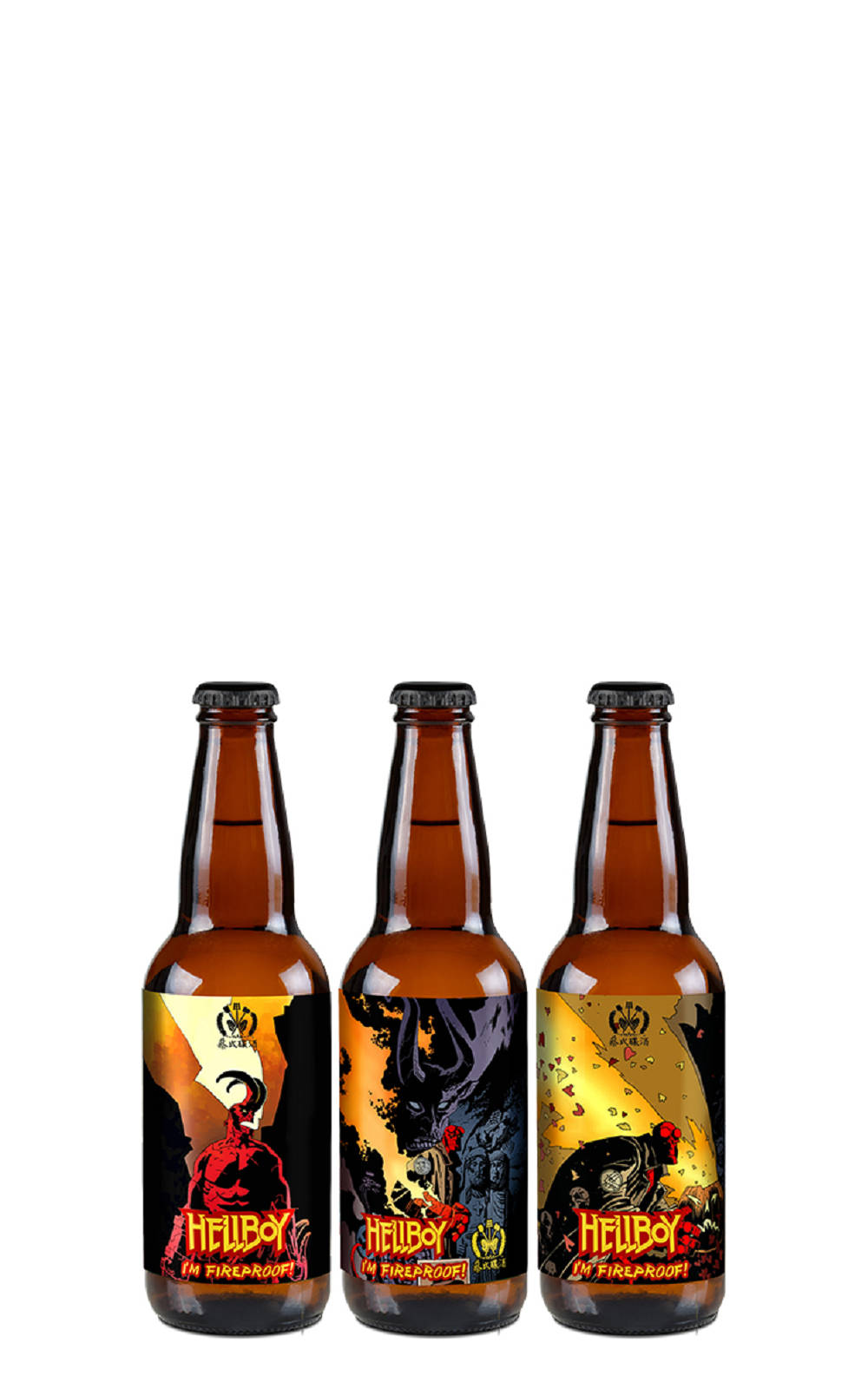 Tsai s Actual Brewing Hellboy I m Fireproof Red Strong Ale 蔡氏釀酒 地獄怪客 我防火欸 紅色烈愛爾