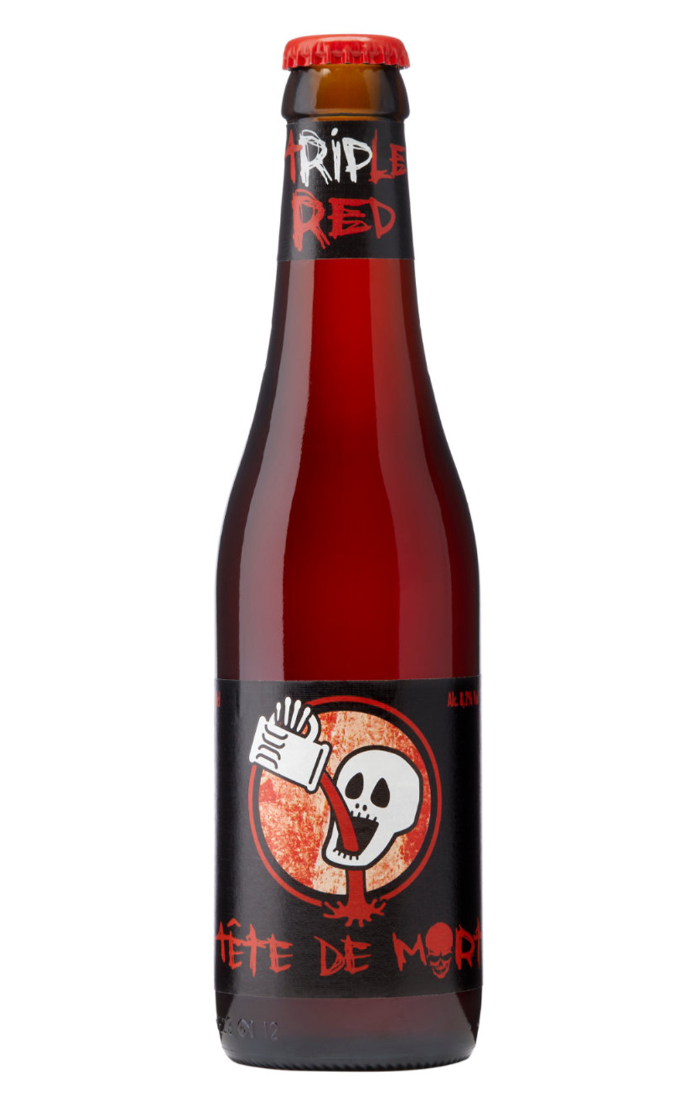 Brasserie du Bocq Tete de Mort Triple Red 巴杜克酒廠 骷髏頭 三重發酵紅啤酒