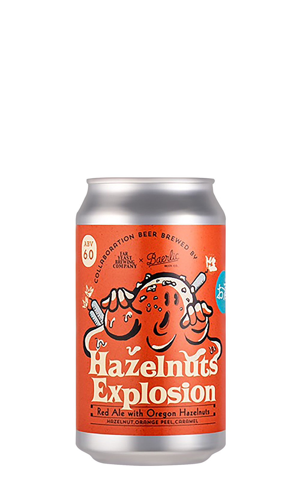 Far Yeast Brewing Company Hazelnuts Explosion Red Ale 源流東京啤酒 榛果海默 紅愛爾