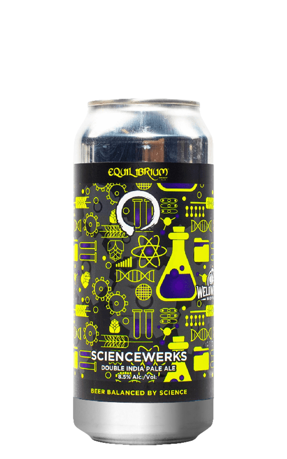 Equilibrium Brewery Sciencewerks Double India Pale Ale EQ酒廠 醉酷科學家 DIPA