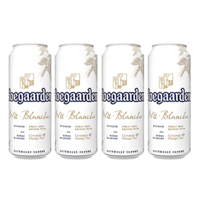 Hoegaarden-"Wit Blanche" 4-bottle Set