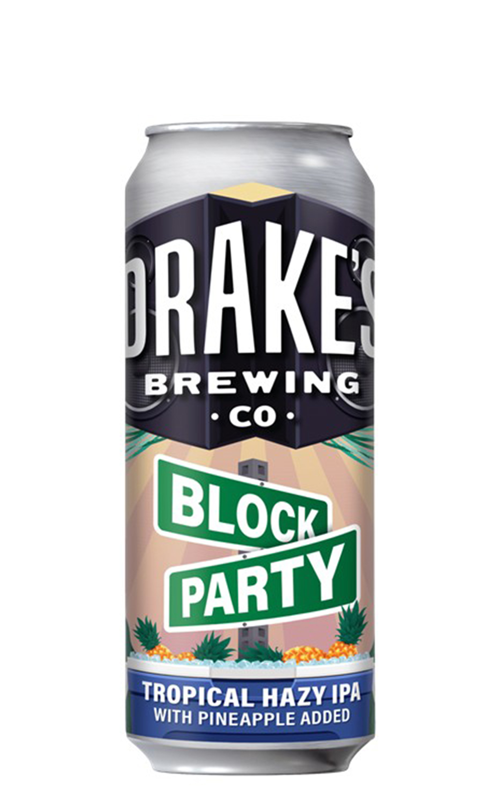 Drake s Brewing Company Block Party Tropical Hazy IPA 德雷克釀酒廠 鳳梨派對 混濁型印度淡愛爾啤酒